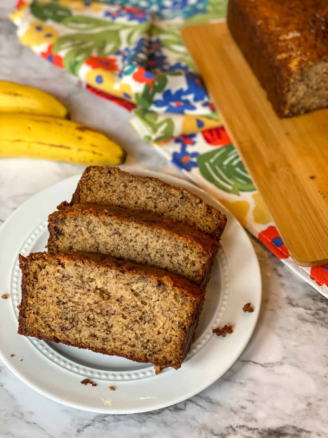 Easy Banana Bread Recipe with Sour Cream Whiskful Cooking