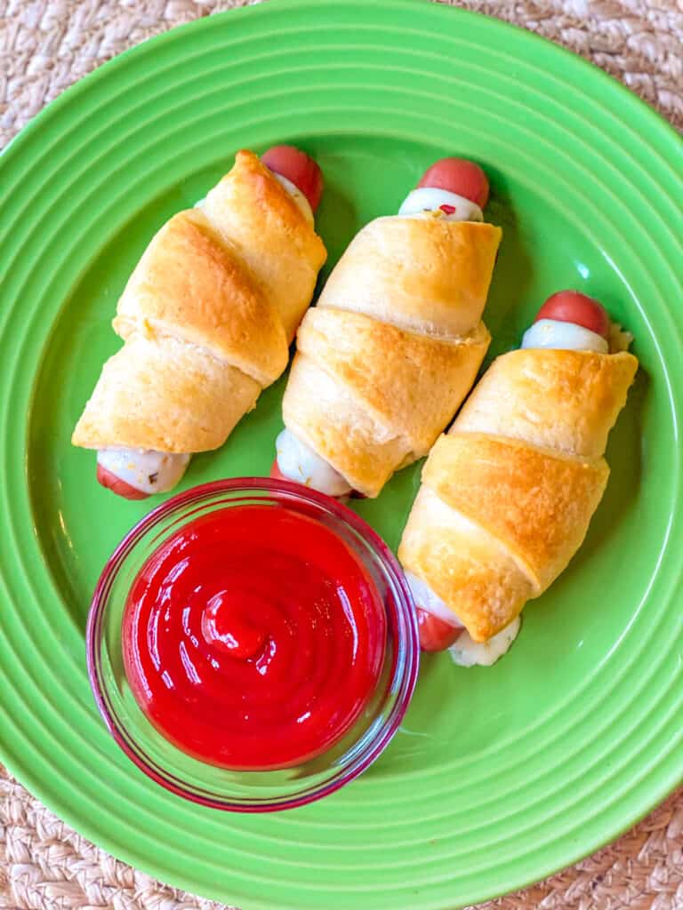 Pepper Jack Cheese Crescent Pigs in a Blanket