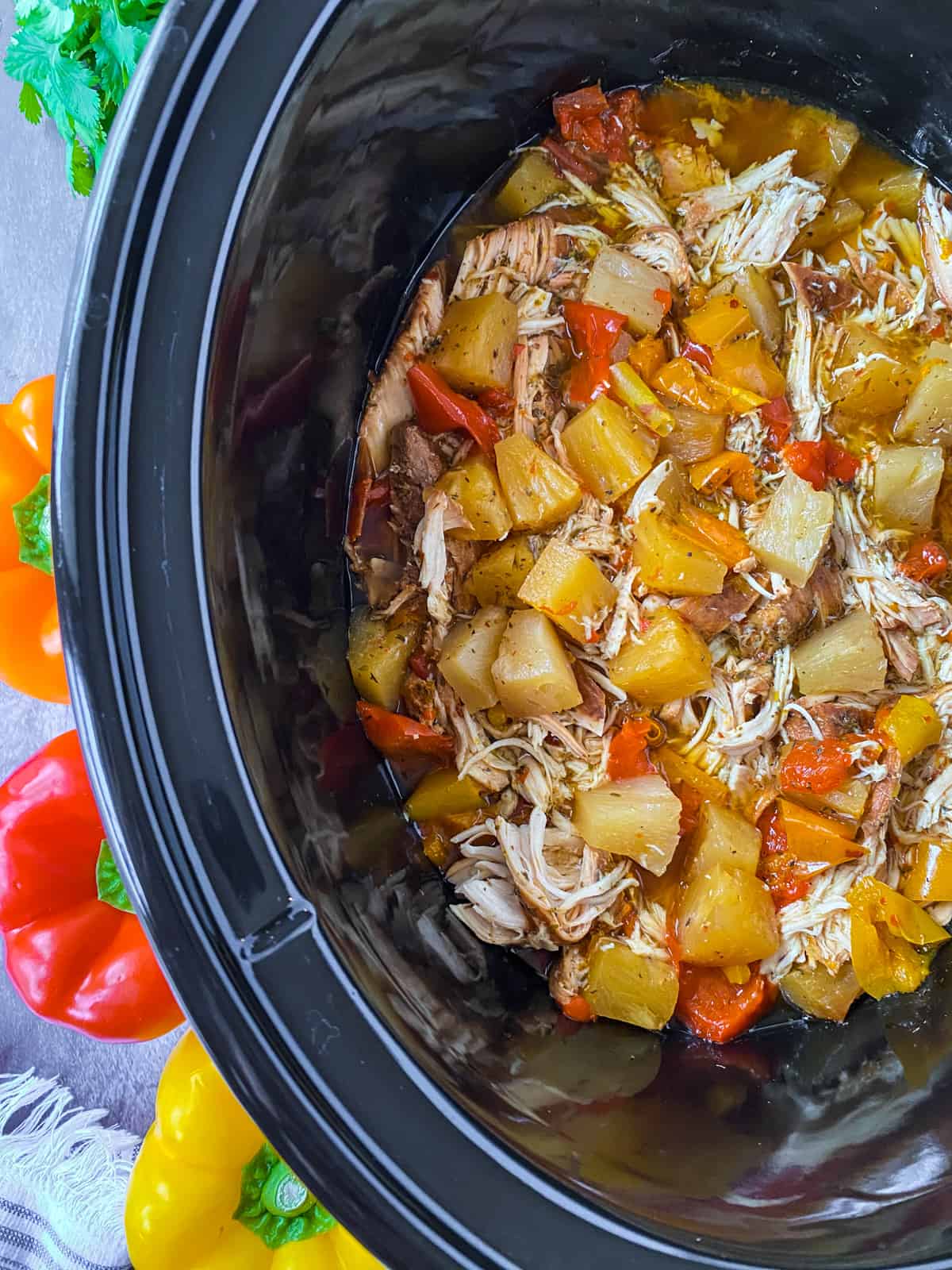 Easy Slow Cooker Caribbean Jerk Chicken Whiskful Cooking