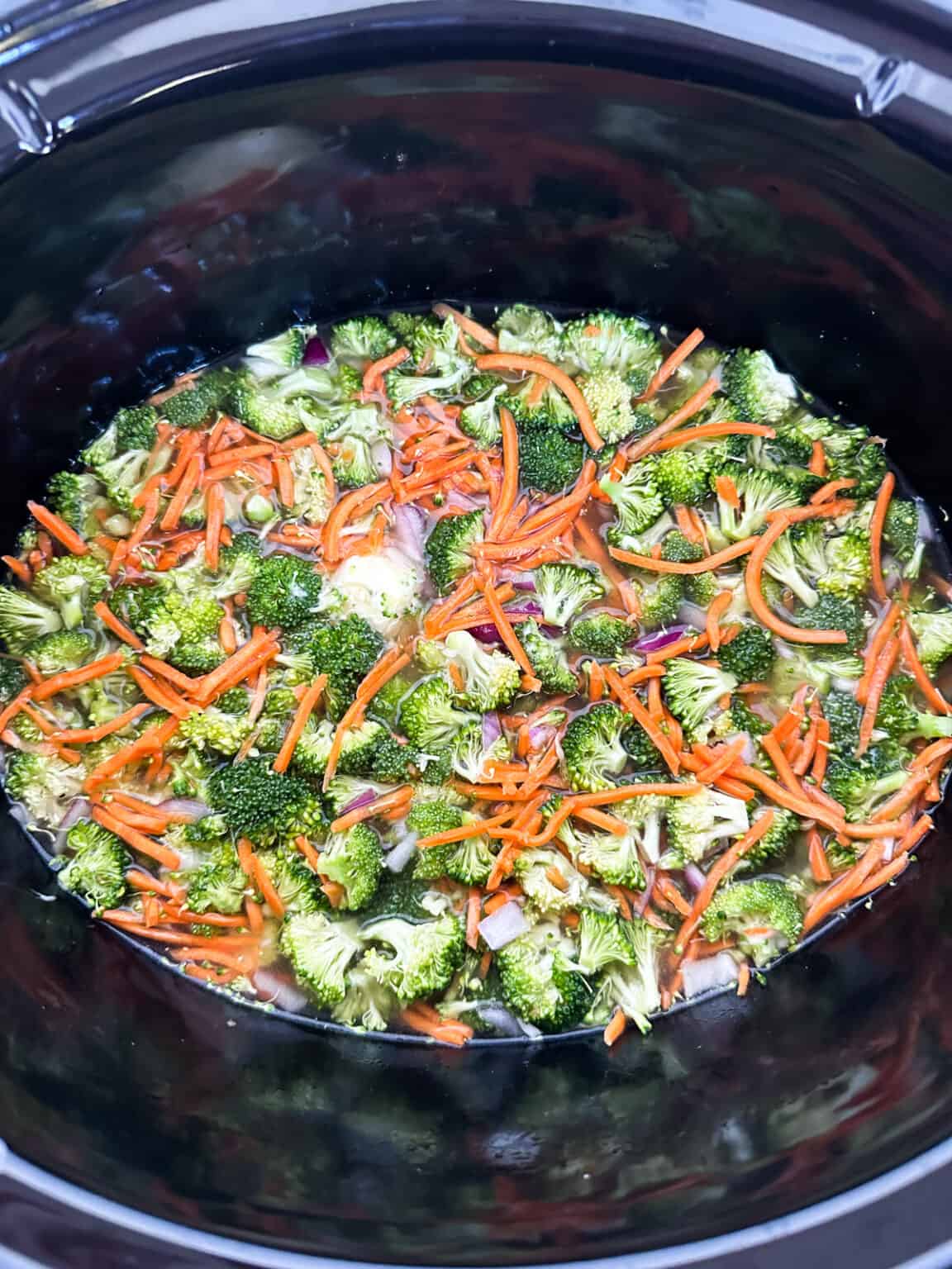 Easy Slow Cooker Broccoli Cheddar Cheese Soup Whiskful Cooking